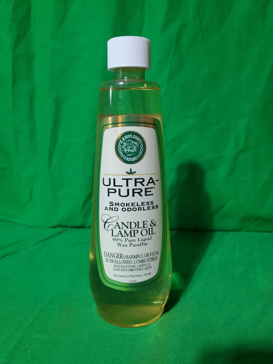 1 Bottle Ultra Pure 22 Ounce Candle Lamp Oil Lamplight Farms New