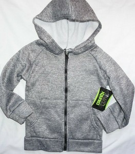 Nwt Boys Gray Marl Print Crunch Time Full Zip Hoodie Sweatshirt Choose Size Ebay
