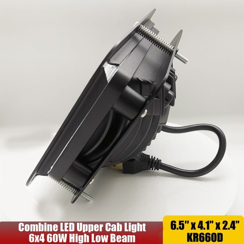 6x4 oberer LED Cab Scheinwerfer Fernlicht für Massey Ferguson Kombination: 8680 x1 Stck. - Bild 7 von 17