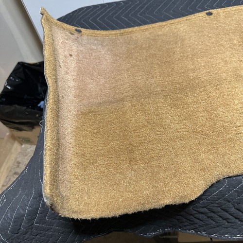 88-98 OBS Chevy GMC C/K Truck Below Rear Window Carpet Back Panel CAB Brown GM - Foto 7 di 17