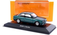Minichamps Maxichamps BMW 3ER E30 Coupé 1986 GrüN Metall 1:43 Modellauto