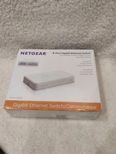 NETGEAR 8-Port Gigabit Ethernet Switch GS208 - New/ Sealed