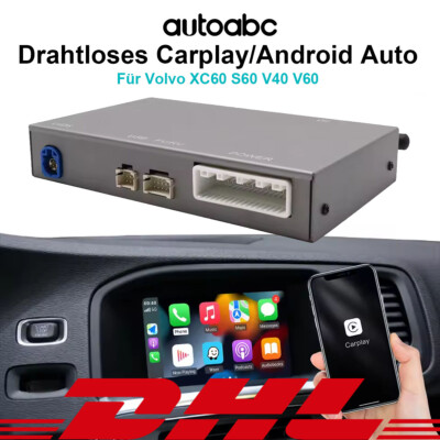 Drahtloses Carplay/Android Auto Modul für Volvo XC60 S60 V40 V60 2015-2019