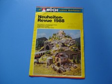 Advertising booklet/brochure 1988/still/novelties revue/more beautiful model railways