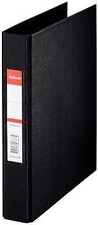 Esselte 2 Round Ring Binder, 25 mm, 47687 - A5, Black