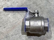 1 1/2" Ball Valve ,316 Stainless Steel, 1000 WOG for Water New