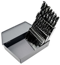 Fractional Jobber Length Drill Bit Set 1/16" - 1/4" by 64ths, Michigan Drill USA