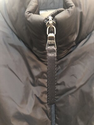 PRADA ナイロンジャケット Art.SGj293 PRADA】SGA293 Black Nylon Jacket size54 | ブランド古着屋