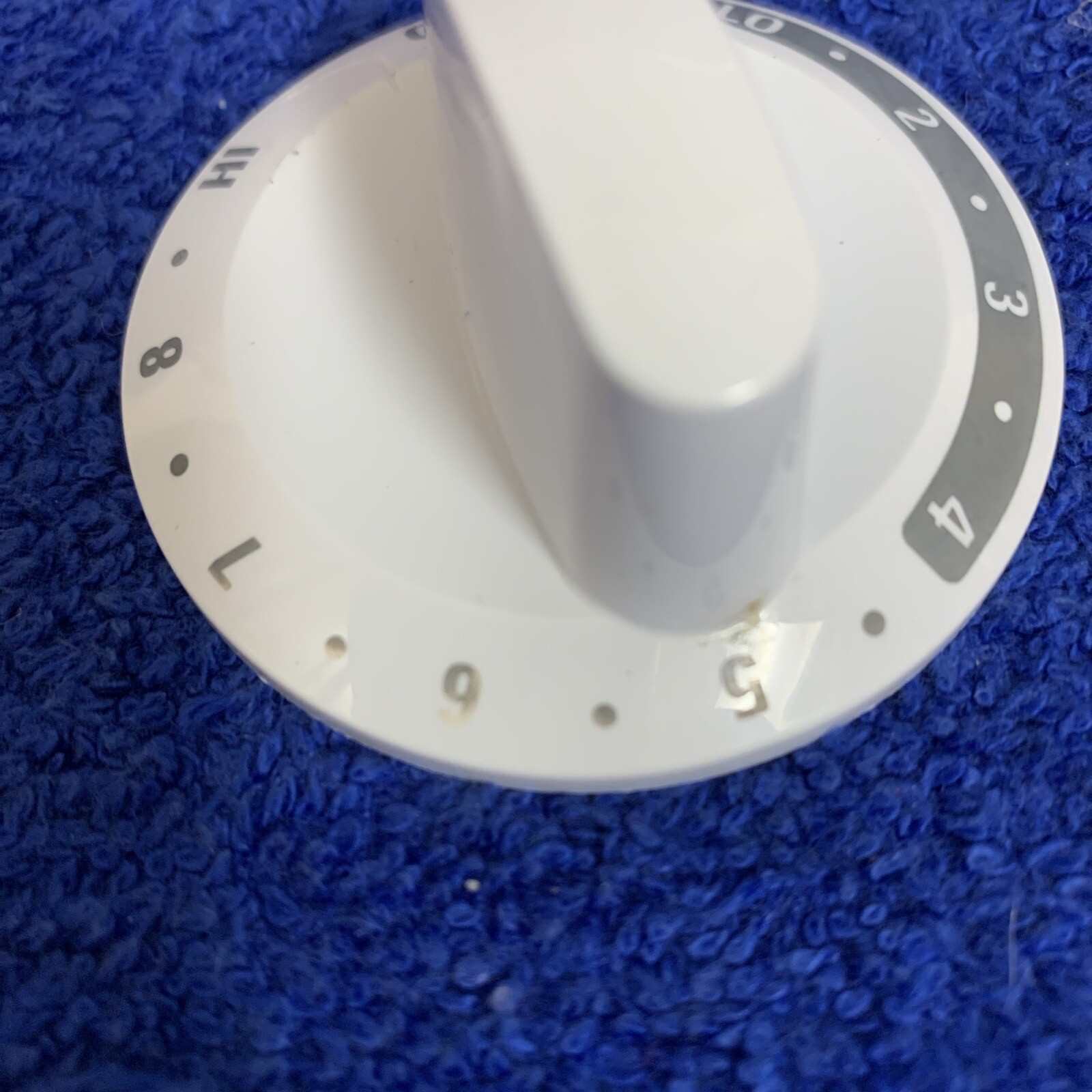 Kenmore Stove Range Burner Control Simmer Select Knob WHITE 316442406