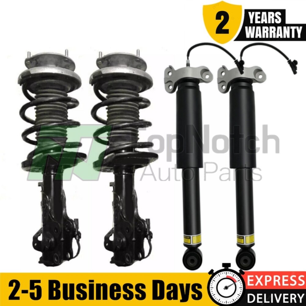 4X For Cadillac CTS AWD 2015-19 Front Rear Electric Shock Suspension Strut Assys