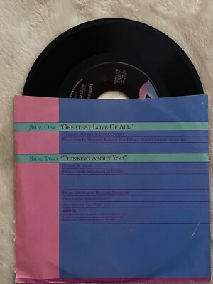 WHITNEY HOUSTON - Greatest Love of All / Thinking About You - 1985