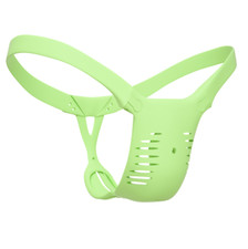 New 3D Resin Male Adjustable Customizable Chastity Belt Cage Lock Shackle