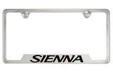Chrome License Plate Frame For Sienna Chrome License Plate Frame For Sienna