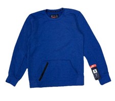 Russell Athletic Blank Heather Blue Crewneck Sweatshirt NWT   Size Small