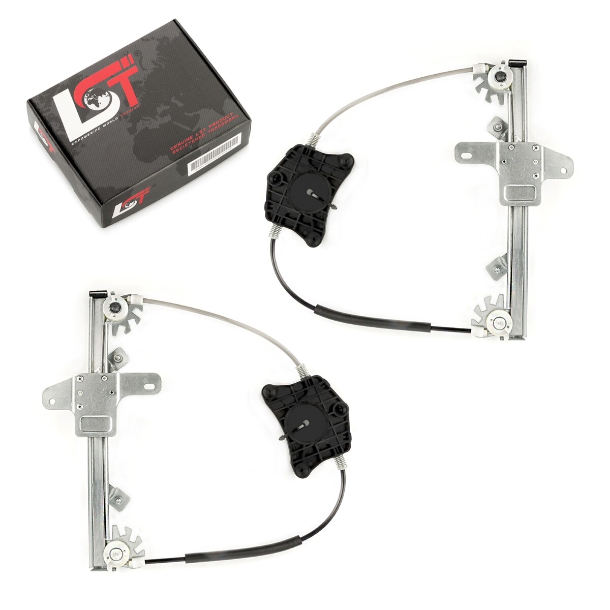 2x Electric Window Lifter Set rear left right for PEUGEOT 407 6D SW 6E