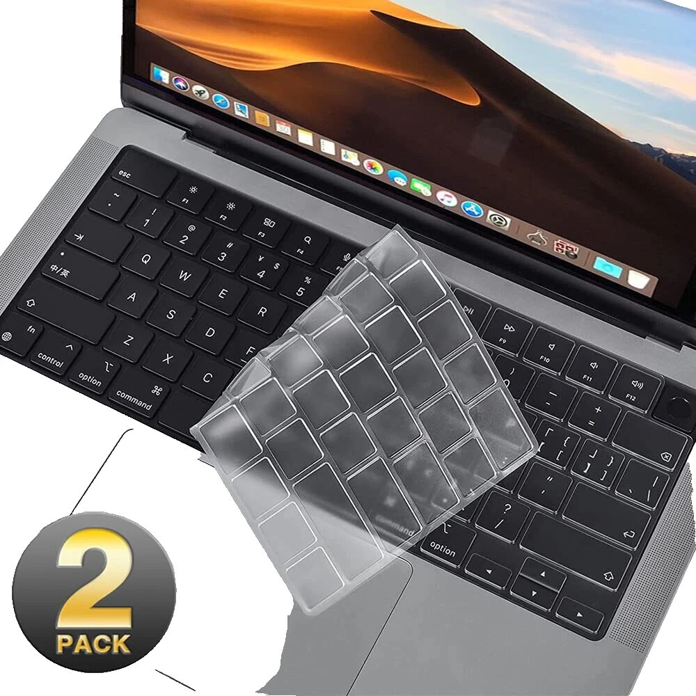 Protectores De Teclado negro para Apple MacBook Pro