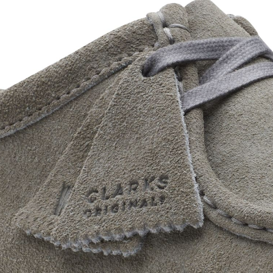 Clarks Wallabee - 26170535 - Adults - Grey Suede | eBay