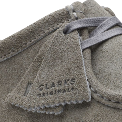 Clarks Wallabee - 26170535 - Adults - Grey Suede | eBay