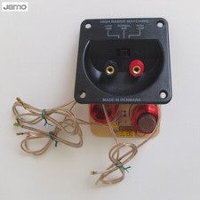 JAMO Center 200 two-way, three-driver crossover with tweeter attenuator, c.1995
