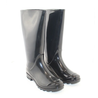ARIZONA women's WINSTON tall rain boots shoe size 6 MEDIUM black