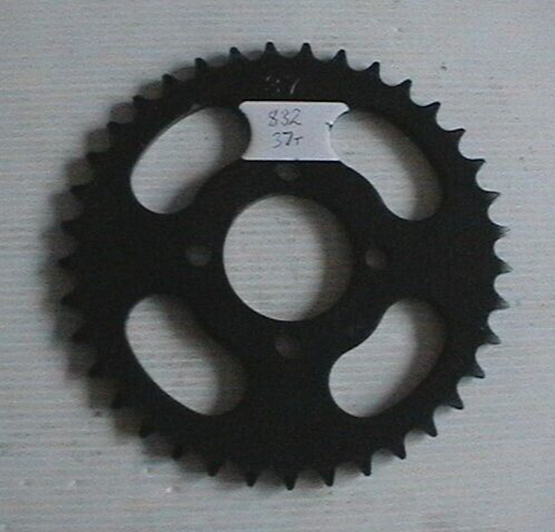 YAMAHA DT50 MX DT50R FS1 DX FS1E EA SE OPTION PIGNONE POSTERIORE ACCIAIO JTR832 37