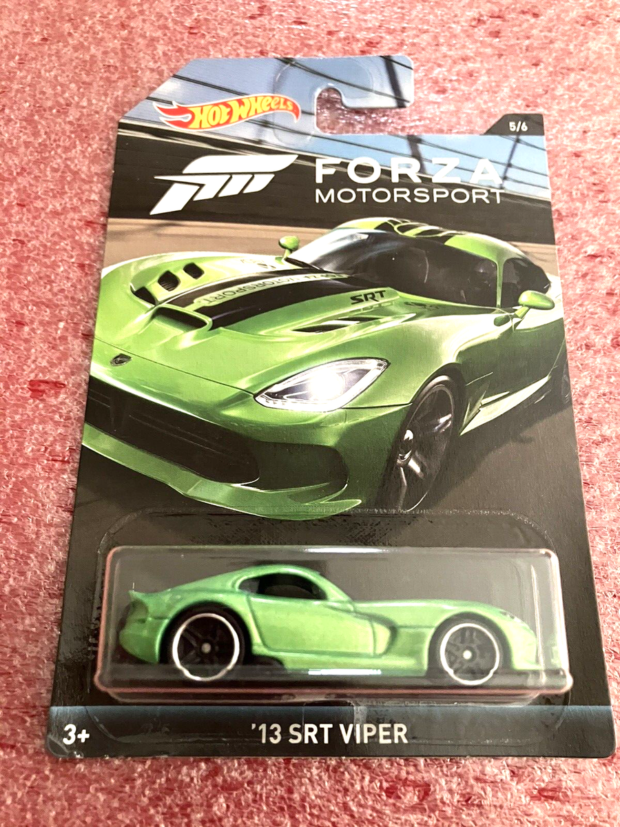 2017 Hot Wheels '13 SRT Viper Green DWF36 HW Forza Motorsport 5/6