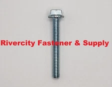 1/4-20x2 Flange Bolts 1/4 x 20 x 2 Grade 5 Screws 1/4x20 x 2 Screws