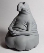 Zhdun Piggy Ceramic Money Bank. Homunculus Loxodontus. Snorp Sculpture. ????