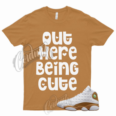 13 Wheat Shirt Golden Harvest Elemental Gold Dunk Air Force Low Mid High 1 CUTE