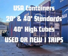 USA Containers- New 1 Trip & Used Containers