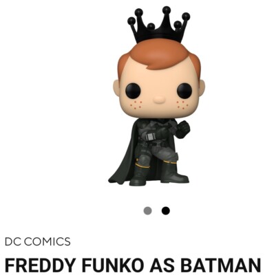 Freddy Funko as Batman BLACKLIGHT BATTLE - SDCC 2022 Fundays LE 4000 SE