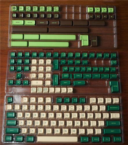 White Green Mater Yoda Keycap PBT 170 Keys SA Height New for Cherry MX Keyboard - Picture 1 of 13