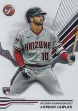 JORDAN LAWLAR TOPPS PRISTINE ROOKIE CARD RC ARIZONA DIAMONDBACKS #36 2024 24