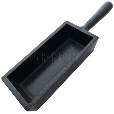 Feiouna 2 Stuks 1 KG Grafiet Ingot Mold Crucible Mould voor Smelten