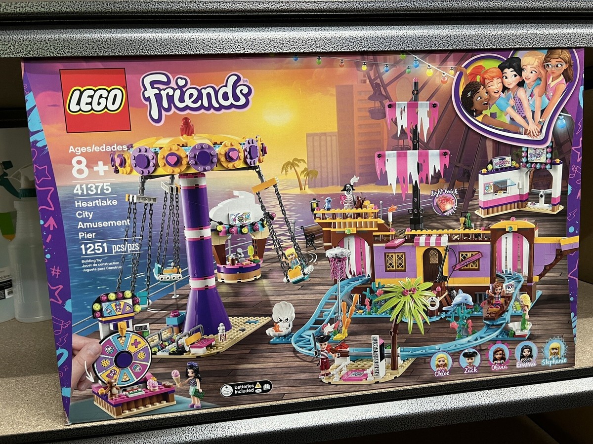 New Lego FRIENDS: Heartlake City Amusement Pier (41375) Set 1275 G12