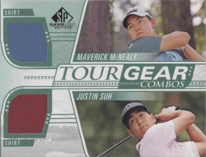 2021 SP Game Used - Justin Suh Maverick McNealy #TG2-SM - 1 of 1