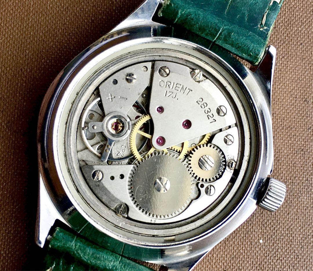 小物 2787HERMES Pierred' Orient etd' Occident ORIENT Chrono Ace 21 Jewels Automatic winding vintage Watch