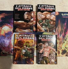 Lot Collection Manga Attaque des Titans , Before the Fall Tome 1 2 3 4 Neuf FR