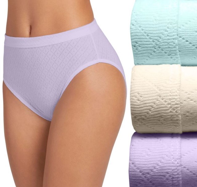 Jockey Panties Women's Underwear Elance Breathe Size 9 French Cut Style