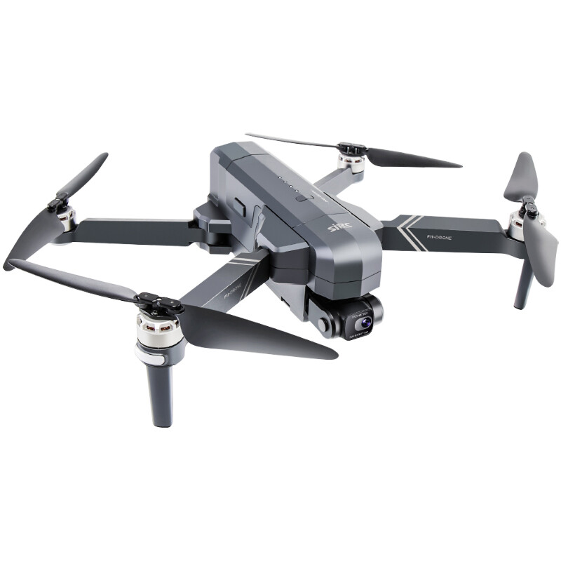 Hélices De Rechange Pour Drone SJRC F11S - 2 Paires (4 Pales) En PC Noir - Longueur 19,3 Cm - Avec Vis Et Clé Hexagonale