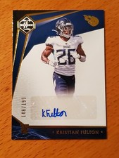 2020 Limited Rookie Auto #226 Kristian Fulton Titans #'d 148/199