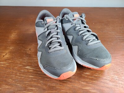 Nike Air Sculpt TR 2  Gray Orange  Running Shoes Sneakers Womens Size 6