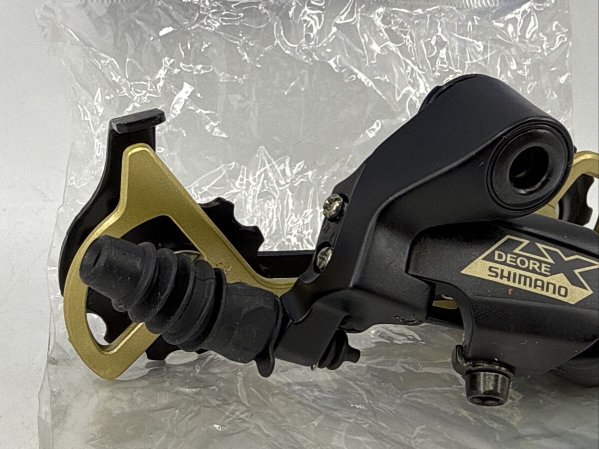 LIMITED EDITION Shimano Deore LX Black & Gold RD-M570 9 LIMITED EDITION Shimano Deore LX Black & Gold RD-M570 9