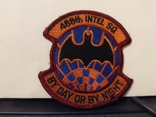 USAF 488TH INTEL SQ BY DAY OR BY NIGHT  3 X 2 3/4 INCH