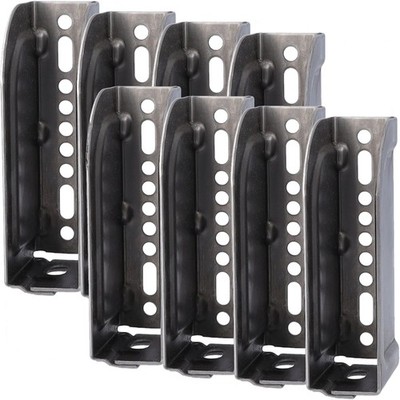8x Einstecktasche Spriegellasche Spriegelbrett PKW Anhänger Plane 120mm roh