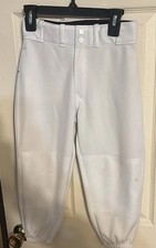 Franklin Deluxe Baseball-Softball White Pants - Size Youth Small. Waist 22-24