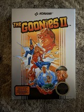 The Goonies II 2 Complete in Box CIB w/Inserts!! (Nintendo, NES 1987)🔥