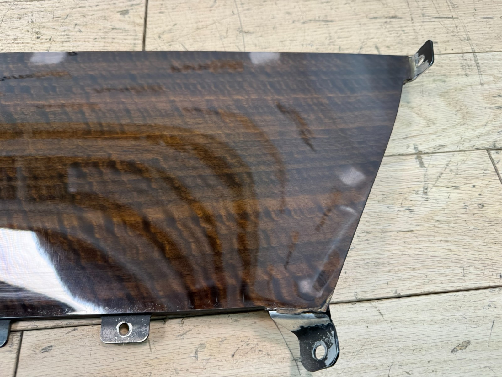 2013 BENTLEY CONTINENTAL GT OEM REAR RIGHT QUARTER INTERIOR PANEL WOOD TRIM
