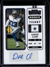 2022 Panini Contenders #234 Damone Clark
