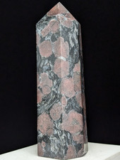 Garnet Tower Crystal Large Big Tall Gemstone Point Wand Chakra